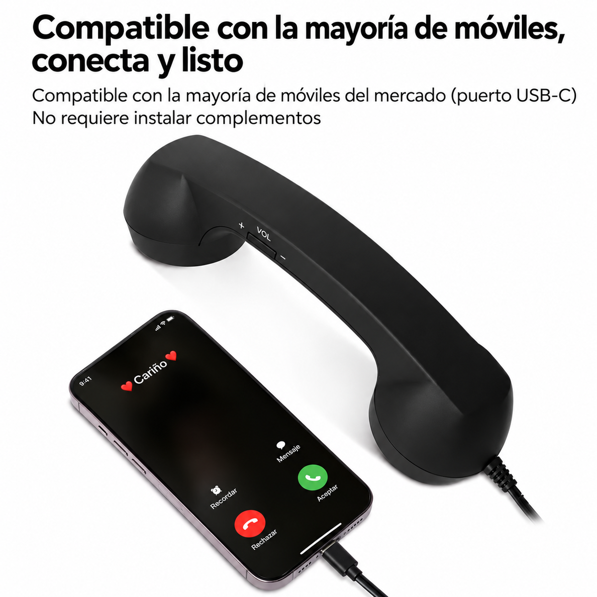 Auricular retro